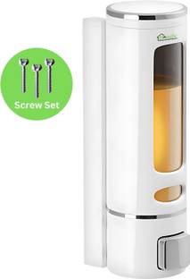 zoroto Handwash Dispenser Wall Mounted Dispenser for Bathroom & Kitchen Soap Dispenser 400 ml Soap, Liquid, Shampoo, Sanitizer Stand, Gel, Lotion, Foam, Conditioner, Soap Dispenser