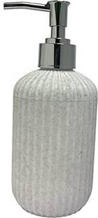 shenron Hand Soap Dispenser and Liquid Dish Soap| White Dispenser with Pump 250 ml Conditioner, Foam, Gel, Liquid, Lotion, Sanitizer Stand, Soap Dispenser