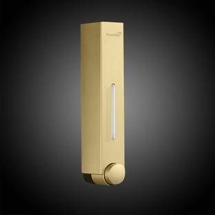 Prestige Heavy Duty Liquid Sanitizer Dispenser 420 ML Soap Dispenser Gold 420 ml Shampoo, Conditioner, Liquid, Gel Dispenser