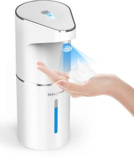 Yelogash Automatic Soap Dispenser with 3-Speed Adjustable,1200mAh Battery with Auto-Clean 350 ml Soap Dispenser