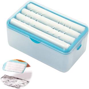 Pheonix Easy Cloth Washing Soap Roller, Dispenser Case With Lid Having Roller 500 ml Soap Dispenser