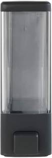 Pink Tokri ABS Wall Mount Multipurpose Transparent Liquid Dispenser For Kitchen & Bathroom 350 ml Gel, Conditioner, Liquid, Shampoo, Lotion, Soap Dispenser