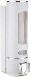 PickHawk White Total Home Heavy Duty Abs 400 ml Gel, Lotion, Liquid, Lotion, Foam, Conditioner, Soap, Shampoo Dispenser