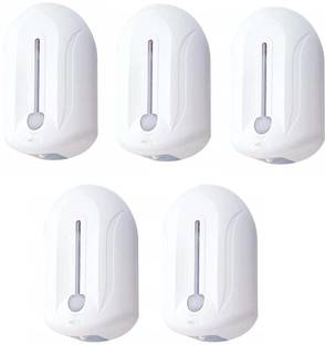 BLOWHOT Automatic Sanitizer Spray Dispenser Infrared Motion Sensor Touch Less 1100 x 5 = 5500 ml Liquid, Soap Dispenser