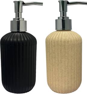 shenron Soap Dispenser Bottle Set with Pump for handwash 250 ml Conditioner, Foam, Gel, Liquid, Lotion, Shampoo Dispenser
