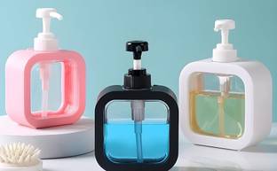 Greendark Square001 300 ml Liquid, Shampoo, Sanitizer Stand, Conditioner, Gel, Lotion, Soap Dispenser