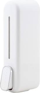kistapo Matte Finish Big Thump Push Button Liquid Dispenser with Liquid Visual 300 ml Conditioner, Foam, Gel, Liquid, Lotion, Sanitizer Stand, Shampoo, Soap Dispenser