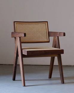 Haute interiors Chandigarh Arm Chair 002 Solid Wood Living Room Chair