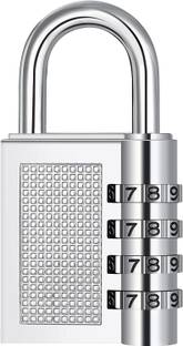 Triangle Ant ™4 Digit Combination Padlock Gate Locks Long Combination for Gym Sports Locker Combination Lock