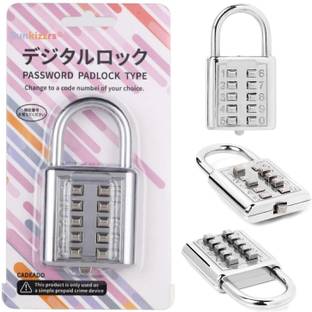 EIS 10 Digit Push-Button Combination Number Code Luggage Lock Travel Code Lock Combination Lock