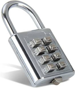 Justakeit Combination Lock 10 Digit Push-Button Combination Number Code Luggage Lock Lock