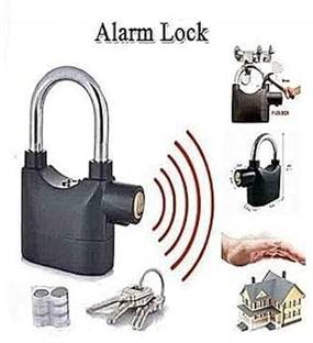 SBFP Alarm Lock Motion Sensor safety for Home Anti Theft System Security Pad Lock Lock