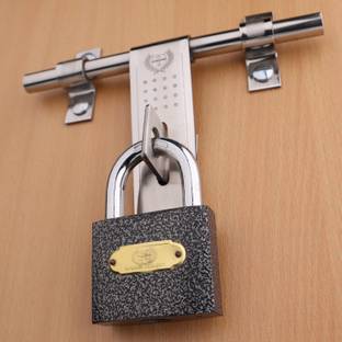 HARRISONLOCKS Round Pin Cylindrical lock 63 5 Pin With 3 Key CI-SUPER-0460 Cast Iron Material Padlock