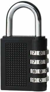 Kruzzan 4 Digit Bag luggage Number Password Pad locks For International Travelling Combination Lock