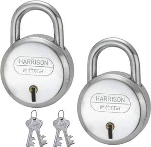 HARRISON Padlock 50mm 6 Lever with 3 Keys T-26LITE-0533 PK-02/ Door Lock, Padlock