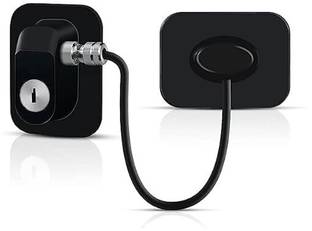 Moxtiza Safety Door Locks with Key for Cupboard, Cabinets, Fridge & Freezers Child Safety Slide Lock