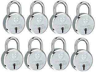 HARRISON J-SUPREME-0671 40mm BCP Padlock with Lever, Lock and key Pack of 8 Locks Padlock