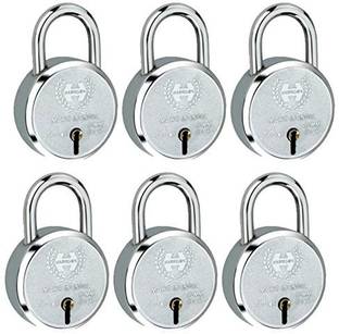 HARRISON J-SUPREME-0671 40mm BCP Padlock with Lever, Lock and key Pack of 6 Lock and key Padlock