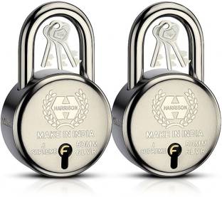 HARRISON Stainless Steel, Iron Chrome, Glossy Smart Lock