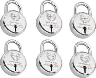 HARRISON 0643 J Supreme Round 65mm BCP Padlock with 6 Lever (Pack of 6) Padlock