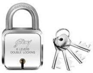 Godrej square padlock - 6 lever Padlock