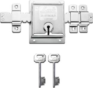 Link 12Turn Main Door/Shutter Heavy Lock With 2 Key stroke Lever Mechanism(106x135mm) Lock