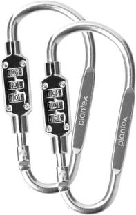 Plantex 3-Digit Code Combination Lock/Travel Lock/Number Lock/Portable Luggage Lock Combination Lock