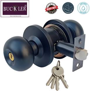 BUCKLER Cylindrical Knob Lock-3 Key,Knob Lock for Hotel,Main gate,door Lock