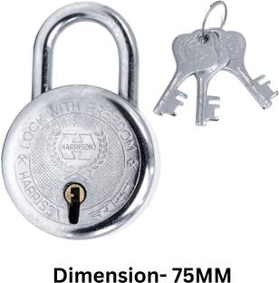 SHINI LIFESTYLE Keys Door Lock | Tala Chabhi | Key Pad Lock (dia- 75mm, 1pc) Lock