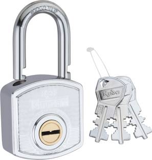 alone Kudo Effort 2 Ton Capacity 65mm, Ultra Push Locking for Home Gate & Shop,3 Keys Padlock
