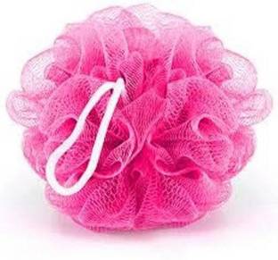 Onlinch Hanging Bath Shower RoundLarge Size Loofah Sponge (Pack of 4) Multicolor