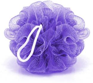 mitawa Bath Sponge Round Loofah Loofah (Pack of 4) Multicolor