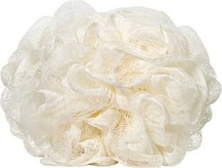 Sheenuu Loofah Sponge Pouf Body Scrubber (Pack of 1) Multicolor