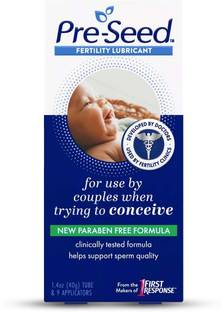Pre-Seed Fertility Lubricant Peraben Free For Couples Trying to Conceive 40G Gel Lubricant