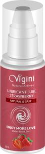 Vigini Strawberry Water Based Lubrication Lubricant