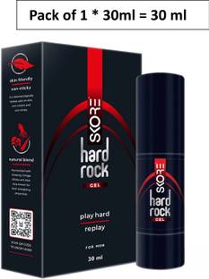 SKORE Hardrock Gel | Skin Friendly | Non-sticky | Natural blend for Men | Lubricant
