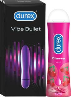 DUREX Vibe Bullet & Cherry Lube Combo Lubricant