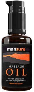 ManSure Massage Oil for Men's Health - 1 Pack Lubricant