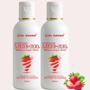 Dr. DAHAO Lubricant For Men & Women Strawberry Flavour infuses a fruity delight Strawberry Lubricant