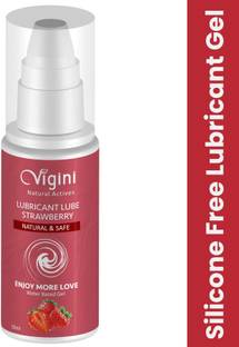Vigini Strawberry Water-Based Lubrication Lube Sensual Massage Gel Men Lubricant