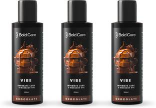 Bold Care Chocolate Flavored Intimate Lube & Massage Gel - Water Based Formula Lubricant