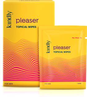 Kindly Health Pleaser Topical/Delay Wipes for Men – 10 Sachets/Pack Lubricant Lubricant