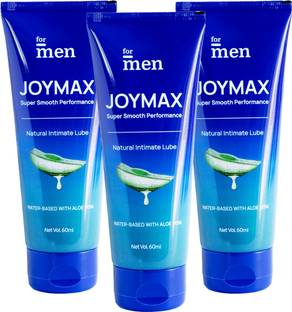 Formen ater Based Lube For Men | Non-Sticky, Anti-Stain | 100% Safe - Pack of 3 Lubricant