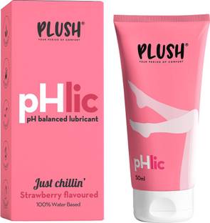 PLUSH pHlic Water Based pH Balanced Lubricant | Strawberry based Lubricant