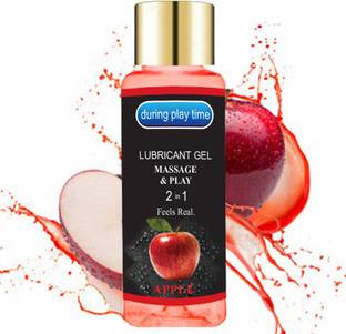 Way Of Pleasure During Play Time Lubricant Water Based Gel 50ml Apple Flavour Men & Women Lubricant