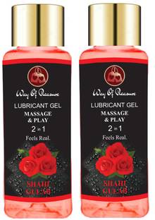 Way Of Pleasure Rose Lubricant Water Based Lube Gel Flavor Gel Lubricant