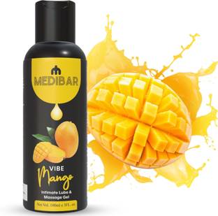 medibar Water Based Lube |Mango Flavor |Non-Sticky , Anti-Stain 100% Safe Lubricant Lubricant