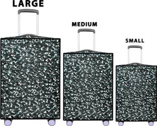 STORITE Trolley Protective Covers, Waterproof Dustproof Bag Cover with Transparent ID Pocket Suitcase Bag Cover Luggage Cover