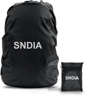 SNDIA Waterproof Dustproof Adjustable Elastic Rain Cover With Pouch for School College Office Backpack ,Trekking Bags Luggage Cover