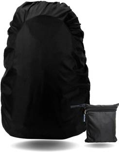 MUTMAIN Waterproof Backpack Cover for Rain & Dust , 45L to 60L Waterproof Trekking, camping, Hiking Bag Cover (BLACK) Luggage Cover